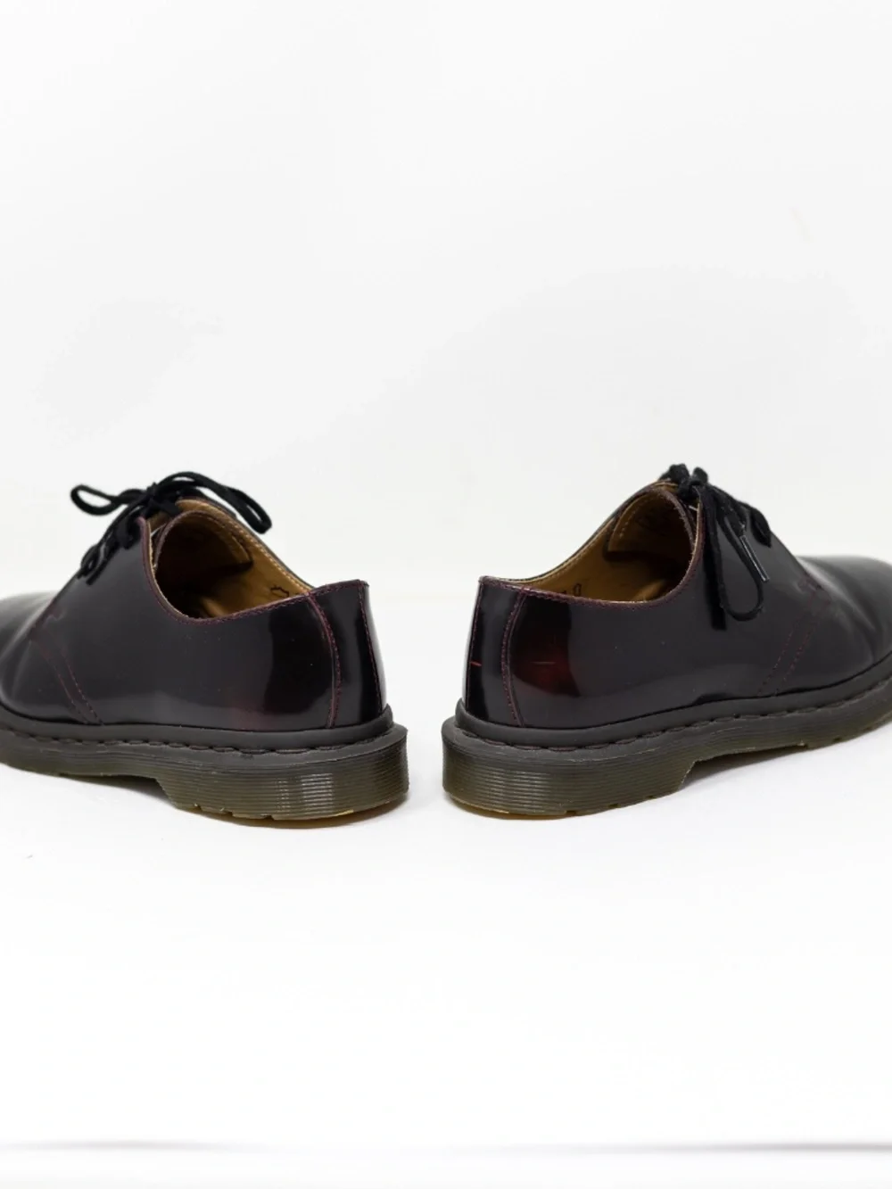 NEW Doc Dr. Martens Men's Archie Ii Arcadia Leather Lace Up Shoes Cherry Red 4